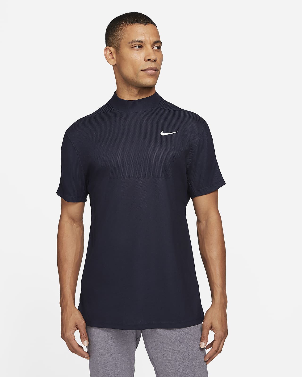 Download Nike Dri-FIT Tiger Woods Men's Short-Sleeve Mock-Neck Golf ...