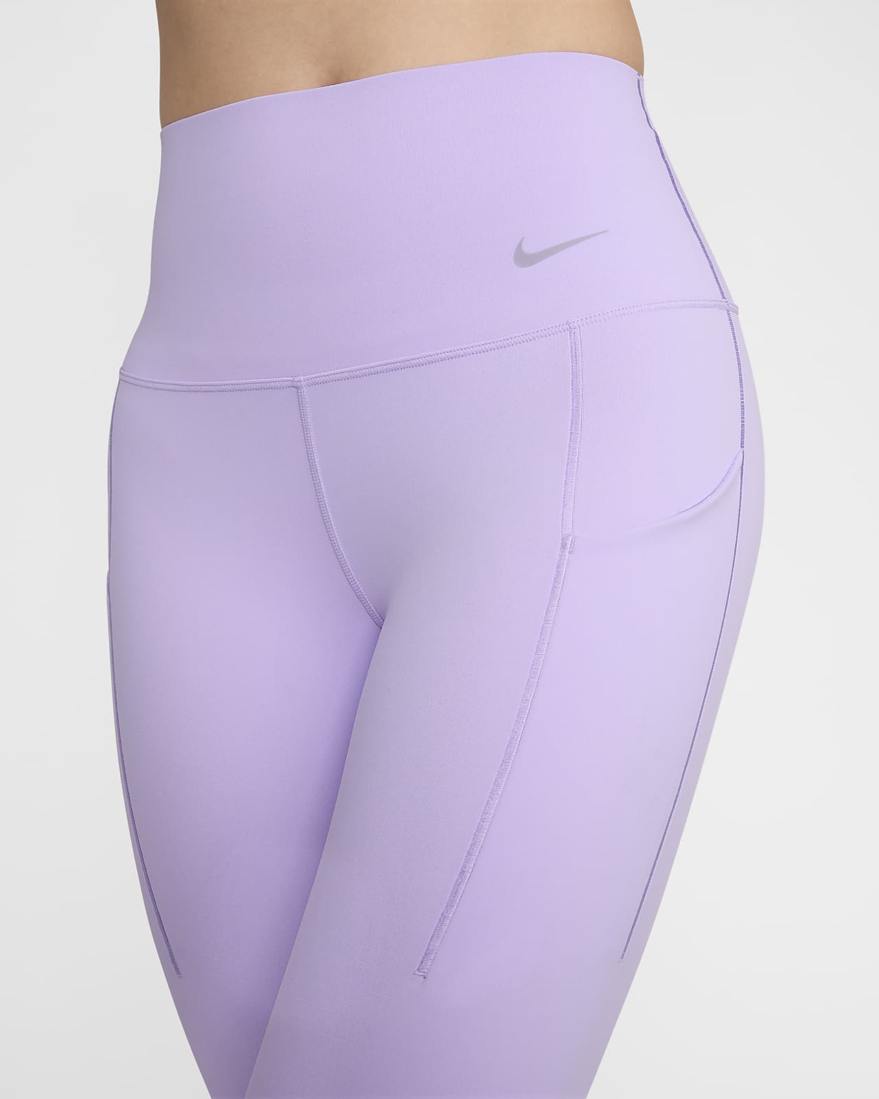 Nike Universa Women's Medium-Support High-Waisted 7/8 Leggings with Pockets.  Nike ID