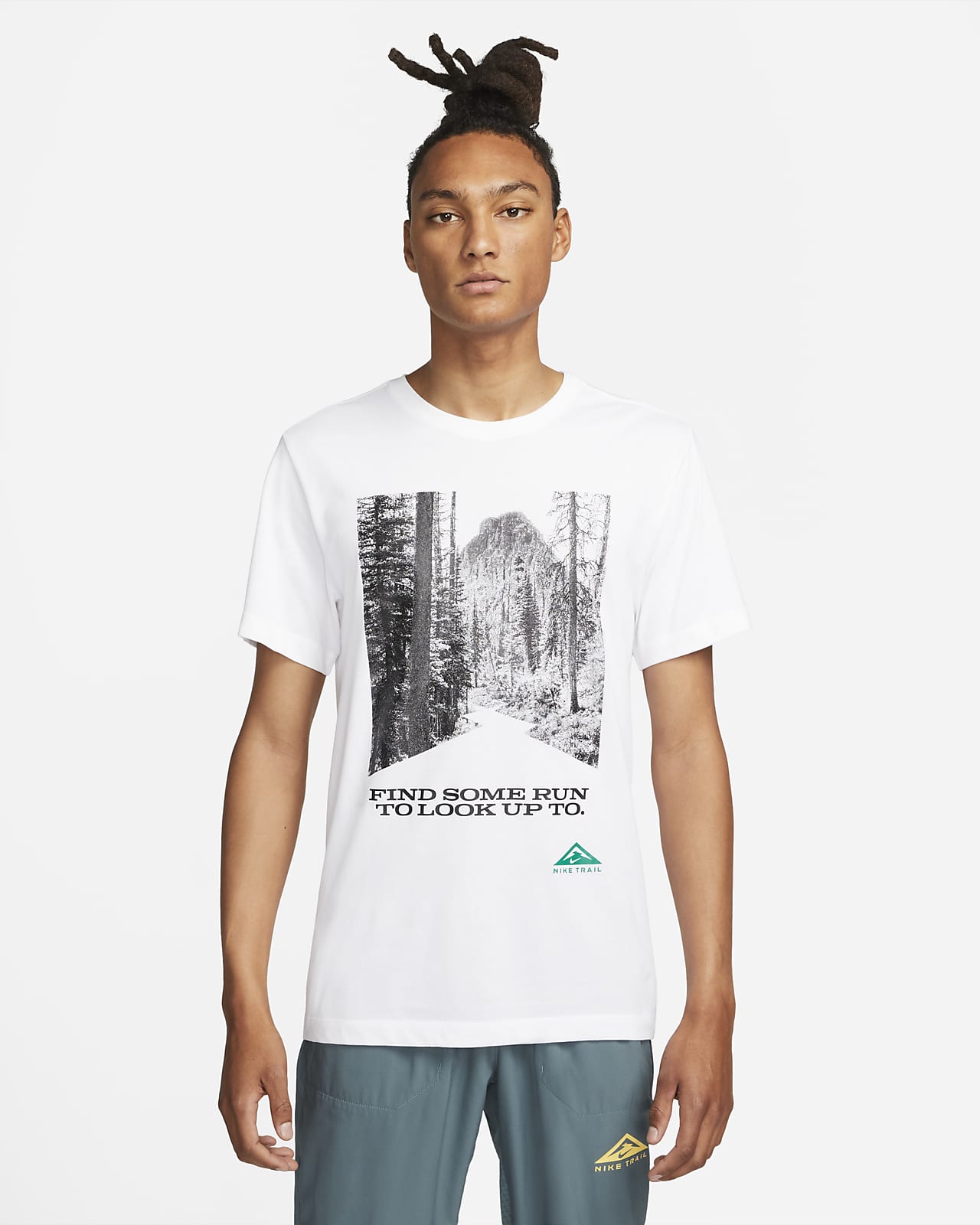 Nike Dri-FIT Trail Running T-Shirt. Nike LU