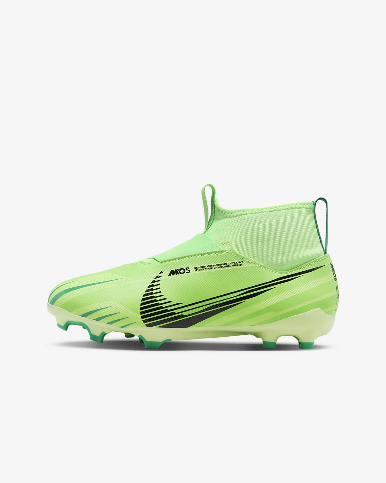 Nike Mercurial Superfly 9 Club verde zapatillas fútbol sala niño