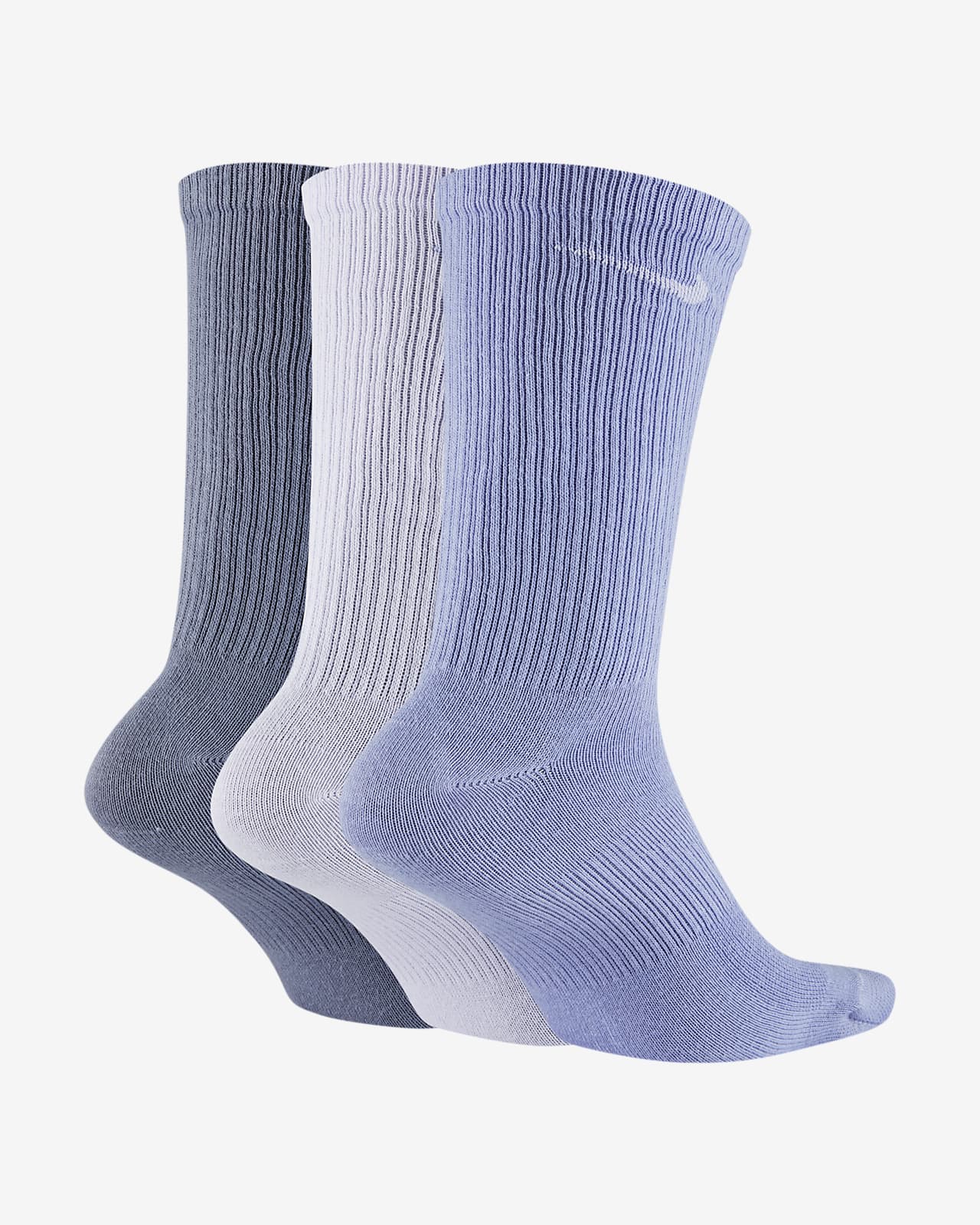 blue nike crew socks