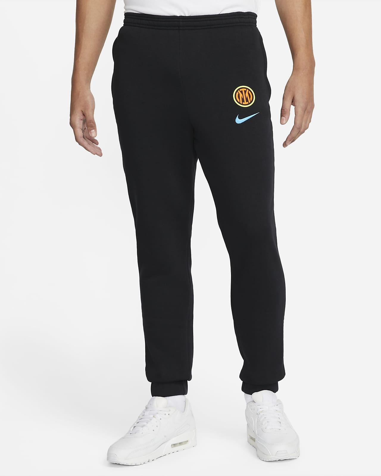 Pantalon de football en tissu Fleece Inter Milan pour Homme