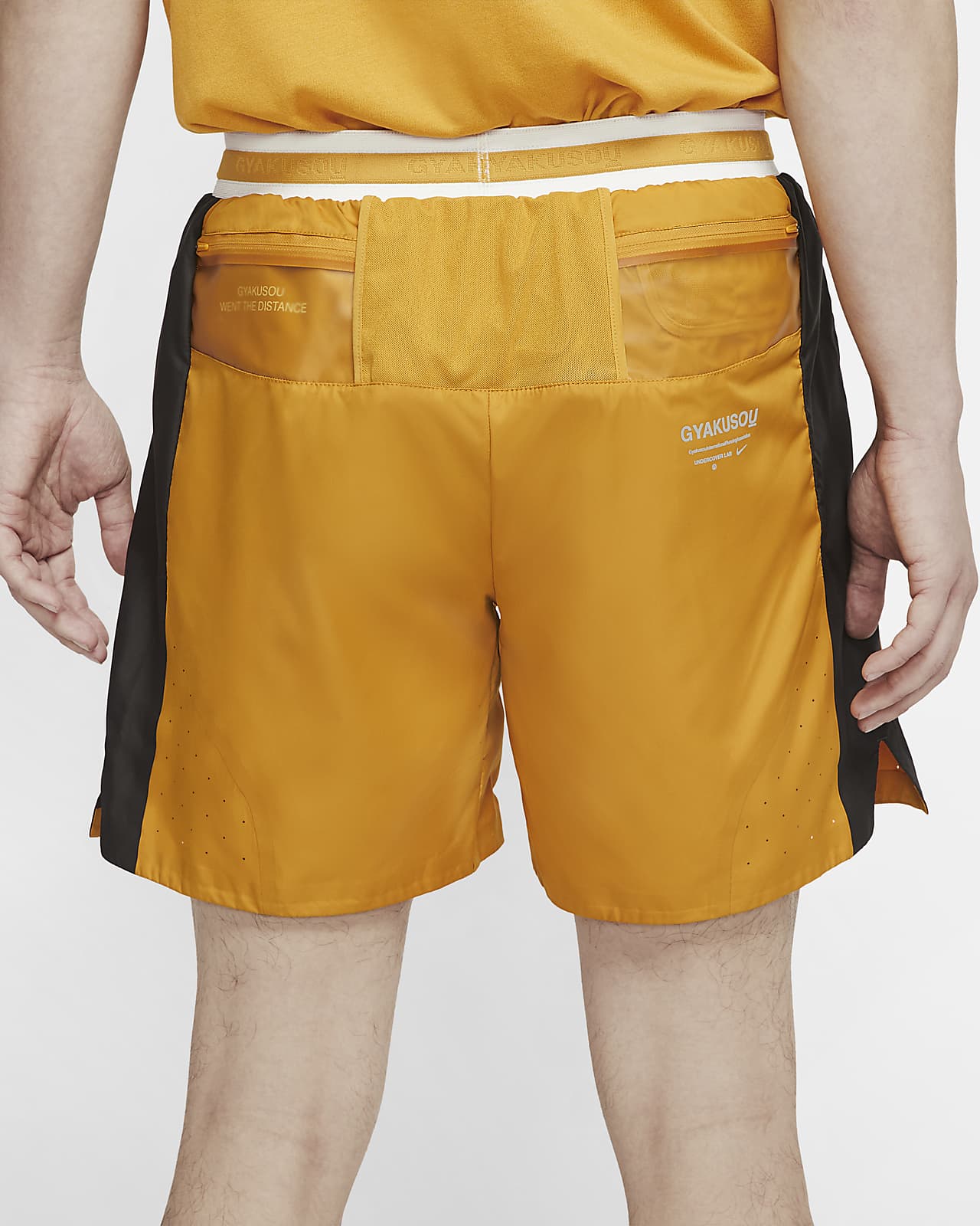 tan nike shorts