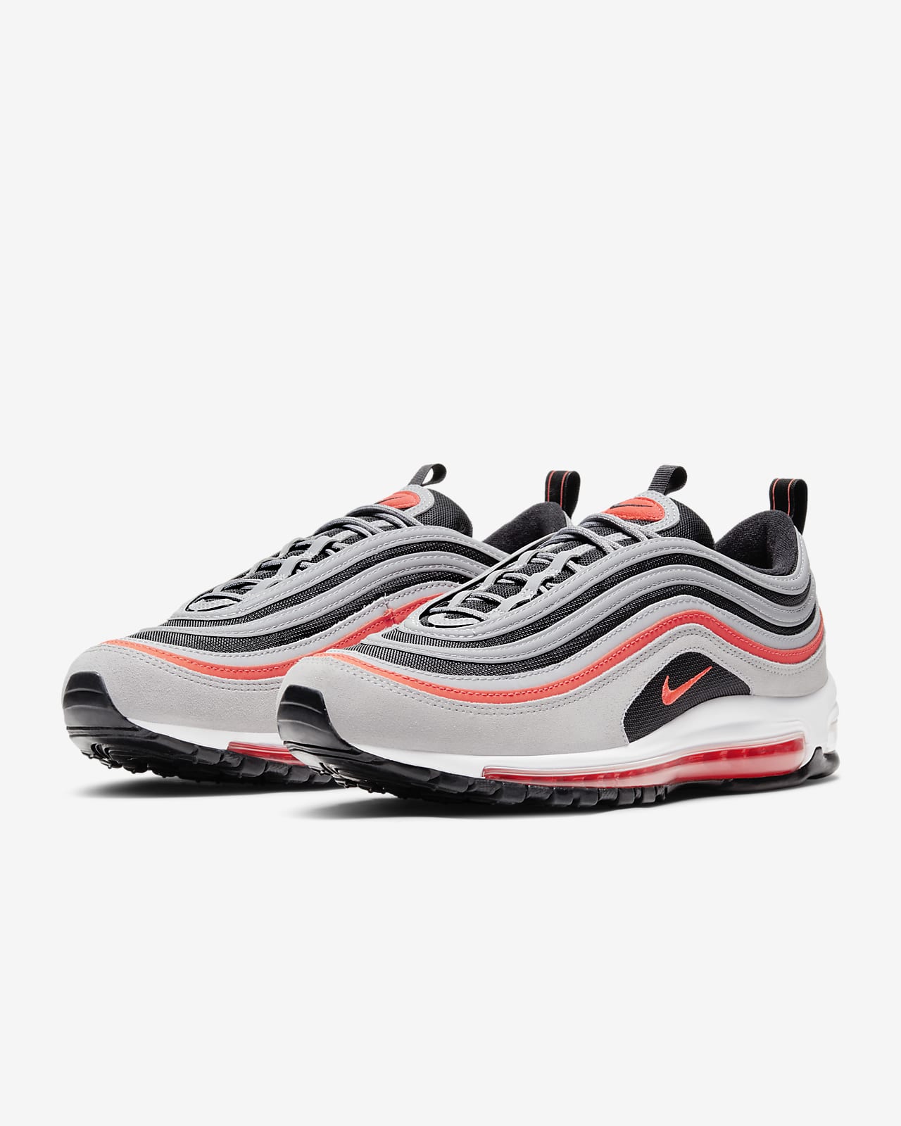 97 air max black and red