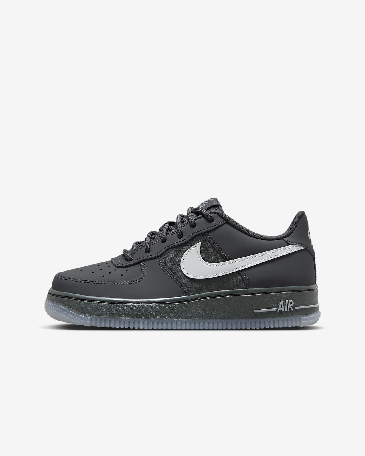 Nike Air Force 1 High LV8 (Black/Silver) - Sneaker Freaker