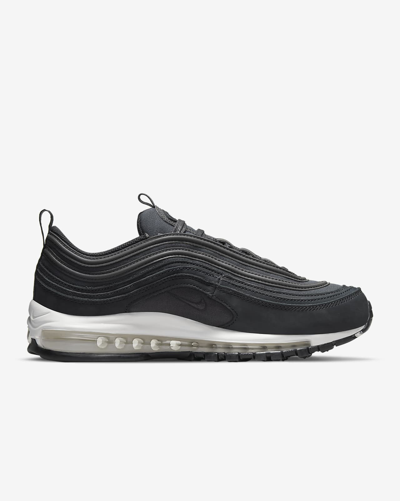 nike air max 97 trainers in black