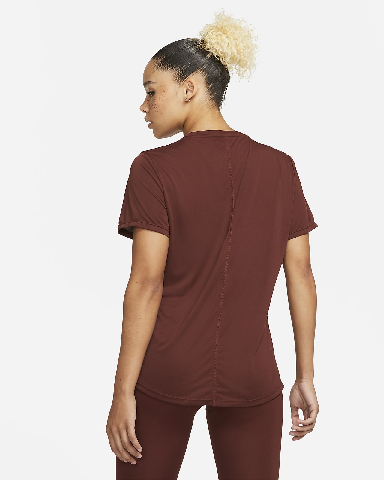 nike red running top