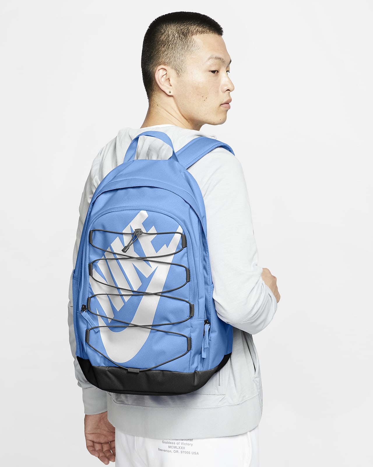 Light Blue Nike Unisex Hayward Backpack, Accessories
