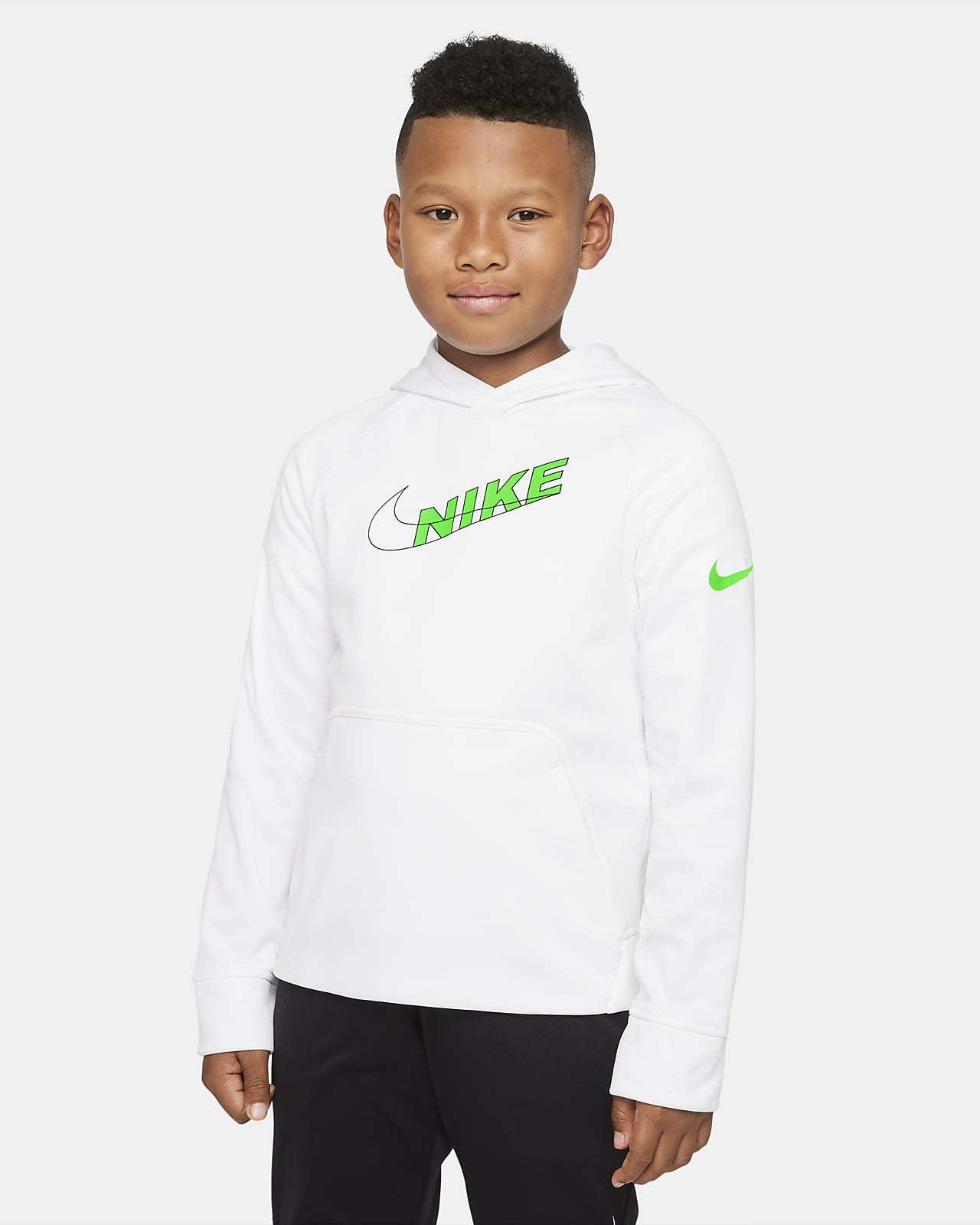 Nike Therma-FIT Big Kids' (Boys') Graphic Training Hoodie