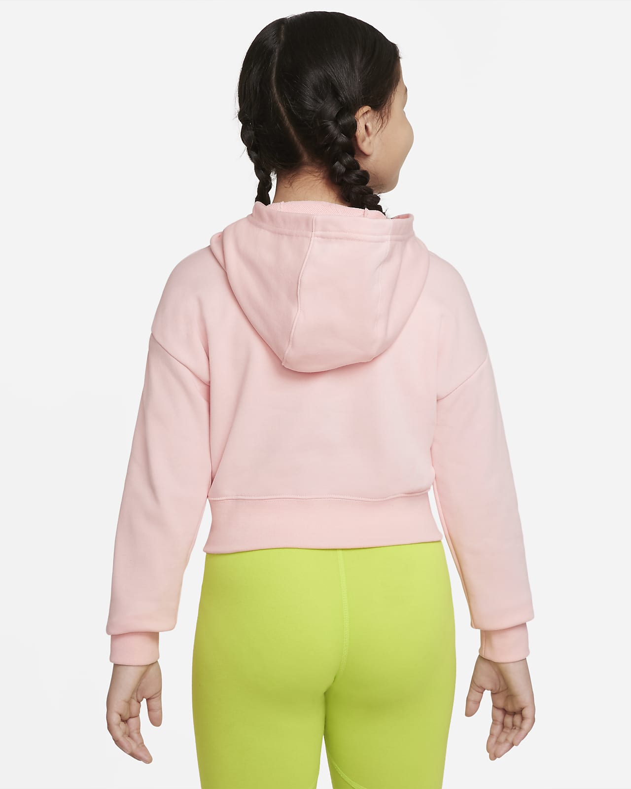 Sweat capuche court en molleton Nike Air pour Fille plus g e