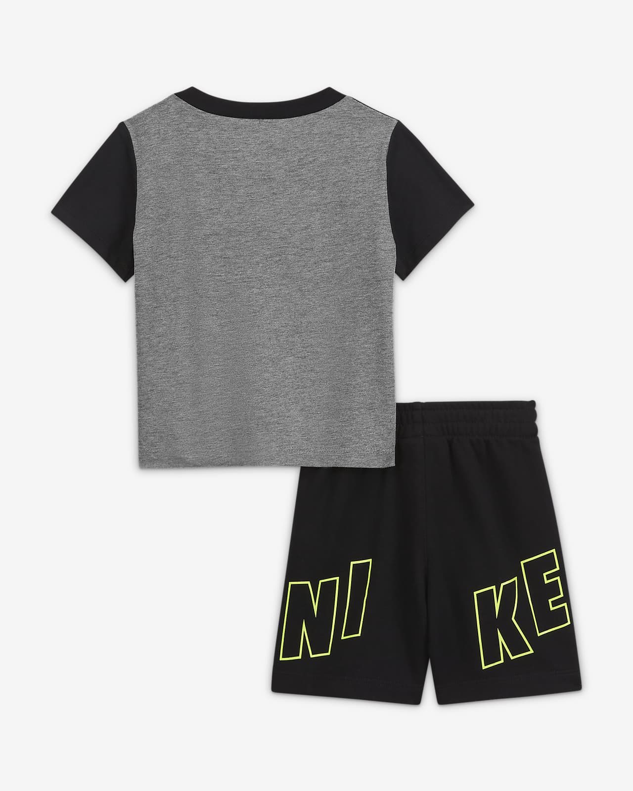 infant nike shorts and top set