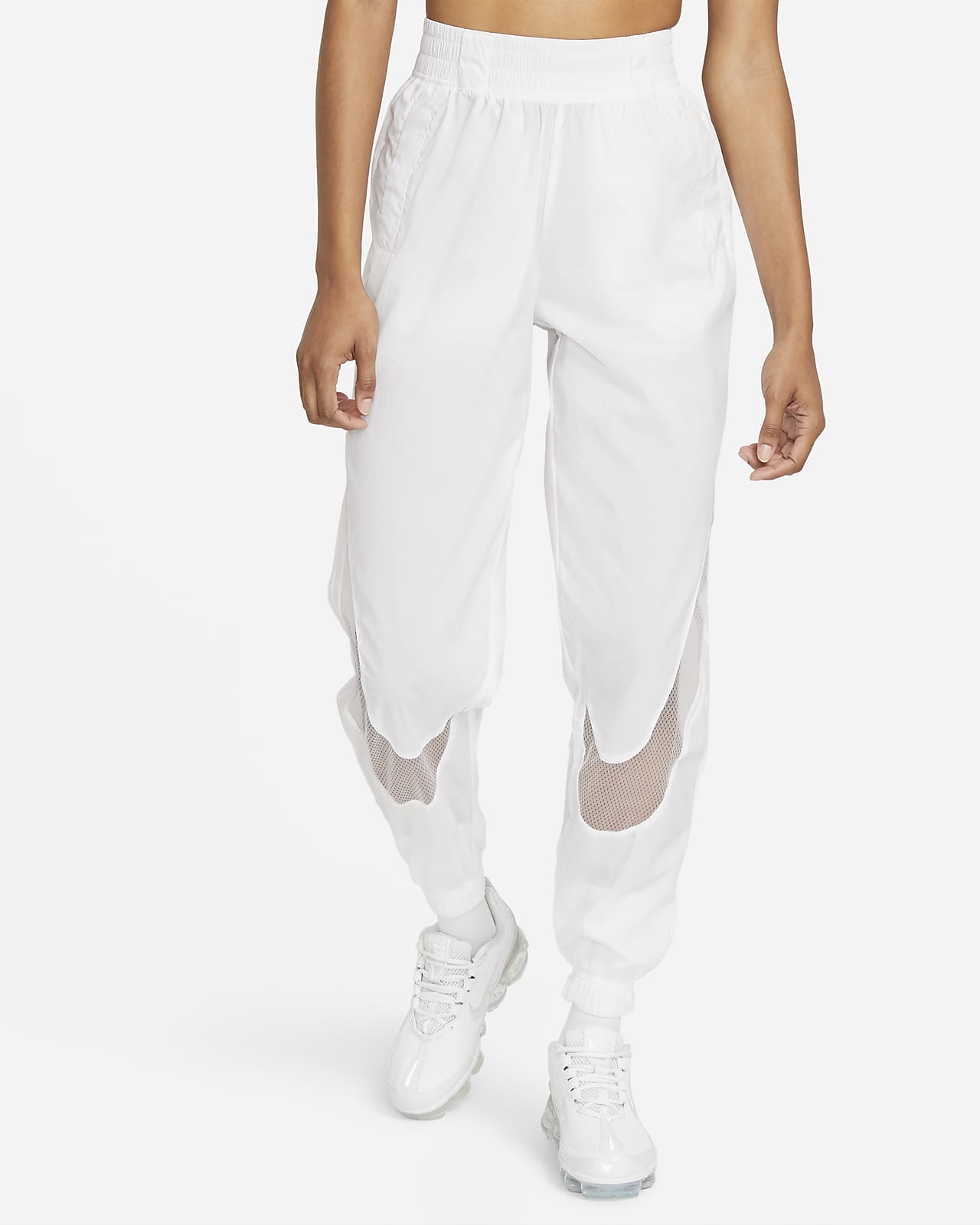 Nike sportswear women's swoosh woven pants Clearance