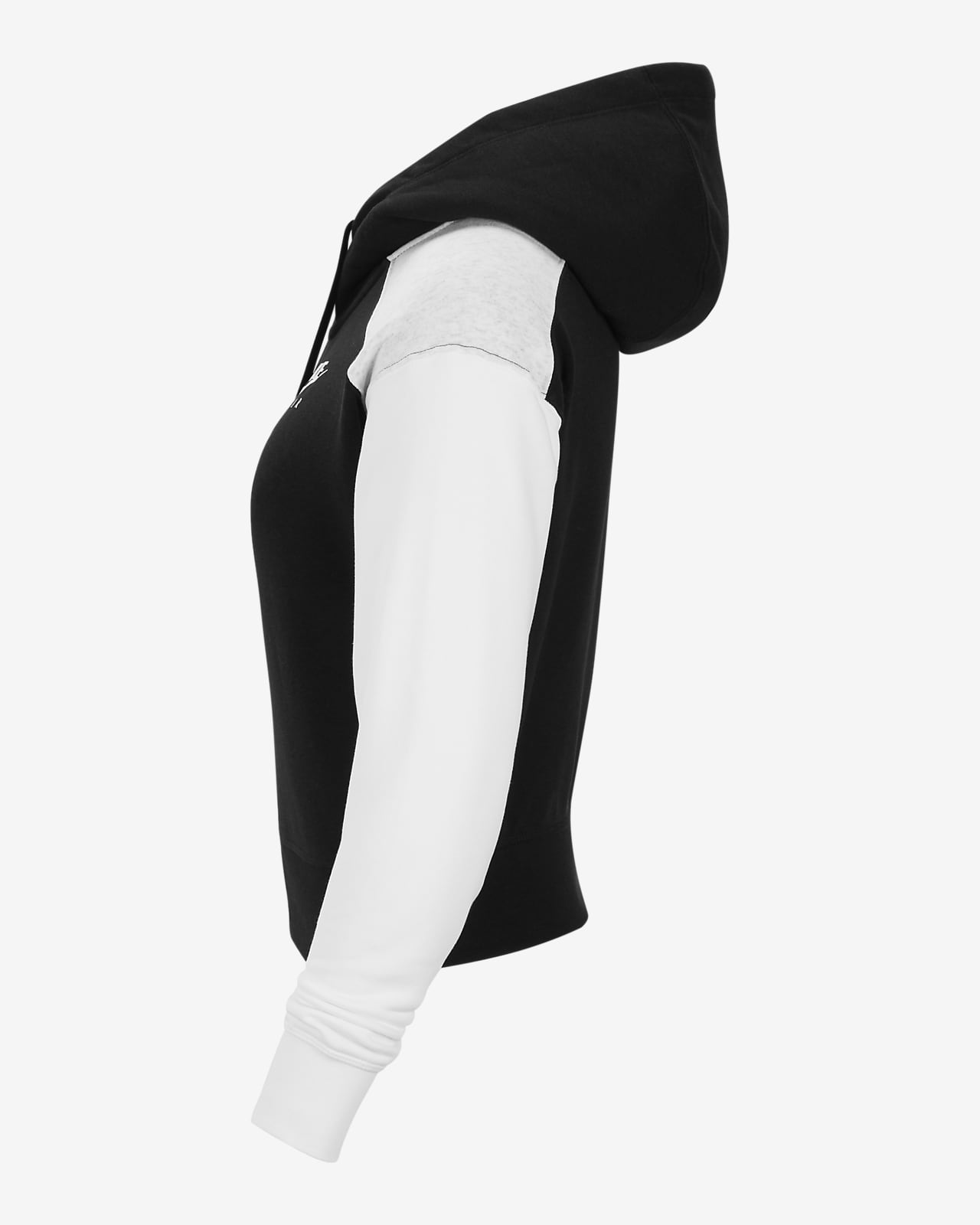 nike black full zip hoodie women's