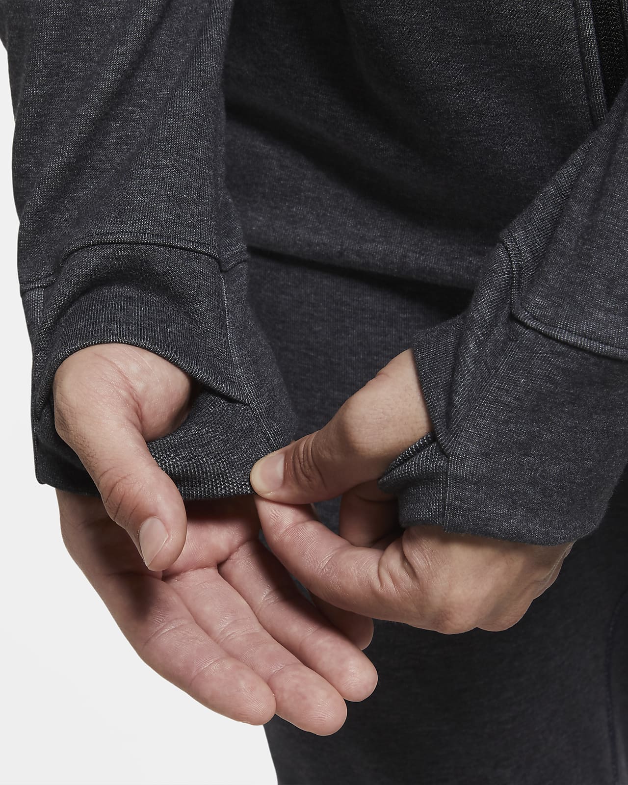 nike thumb hole sweatshirt