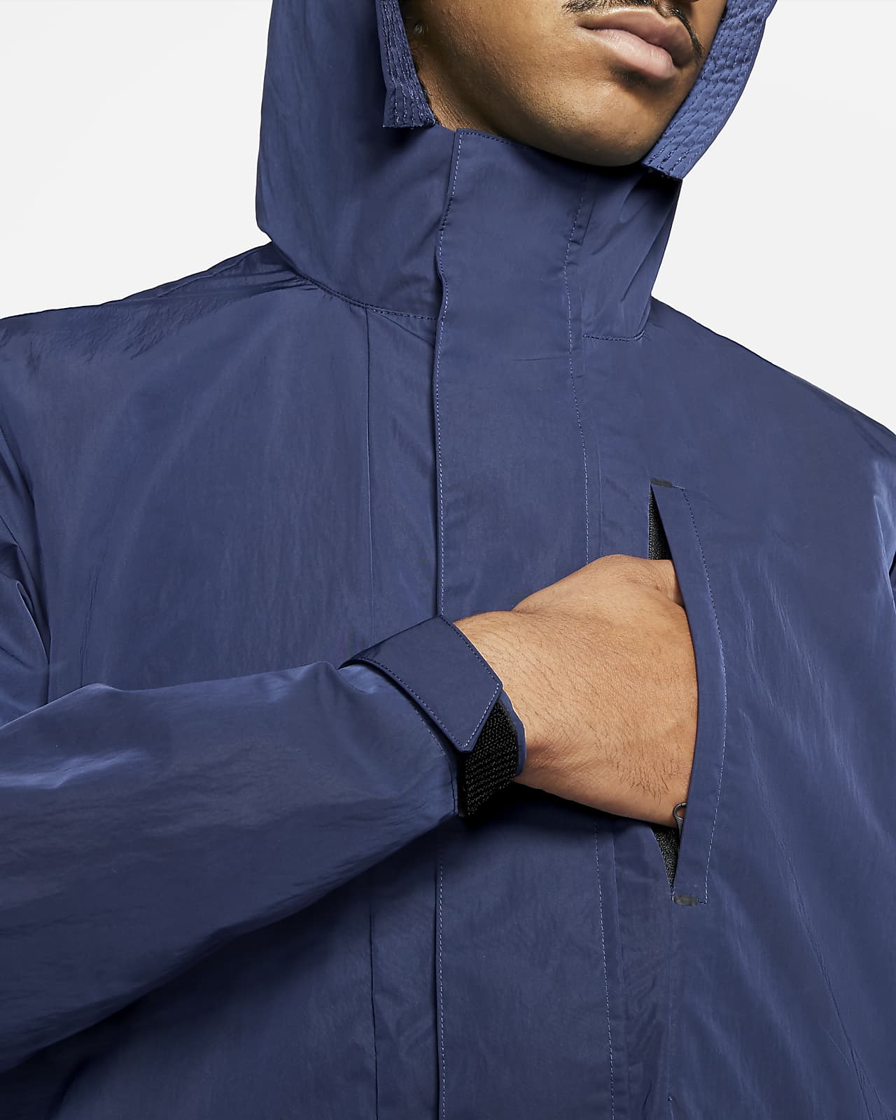 nike hooded parka