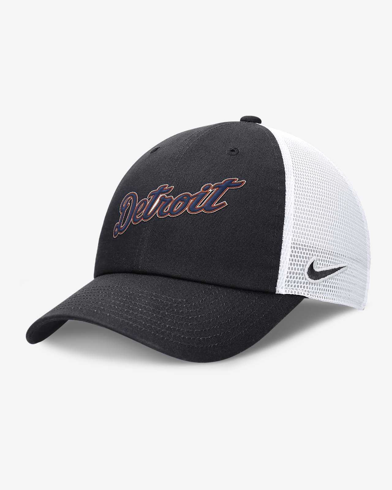 Detroit Tigers Evergreen Wordmark Club Men's Nike MLB Adjustable Hat