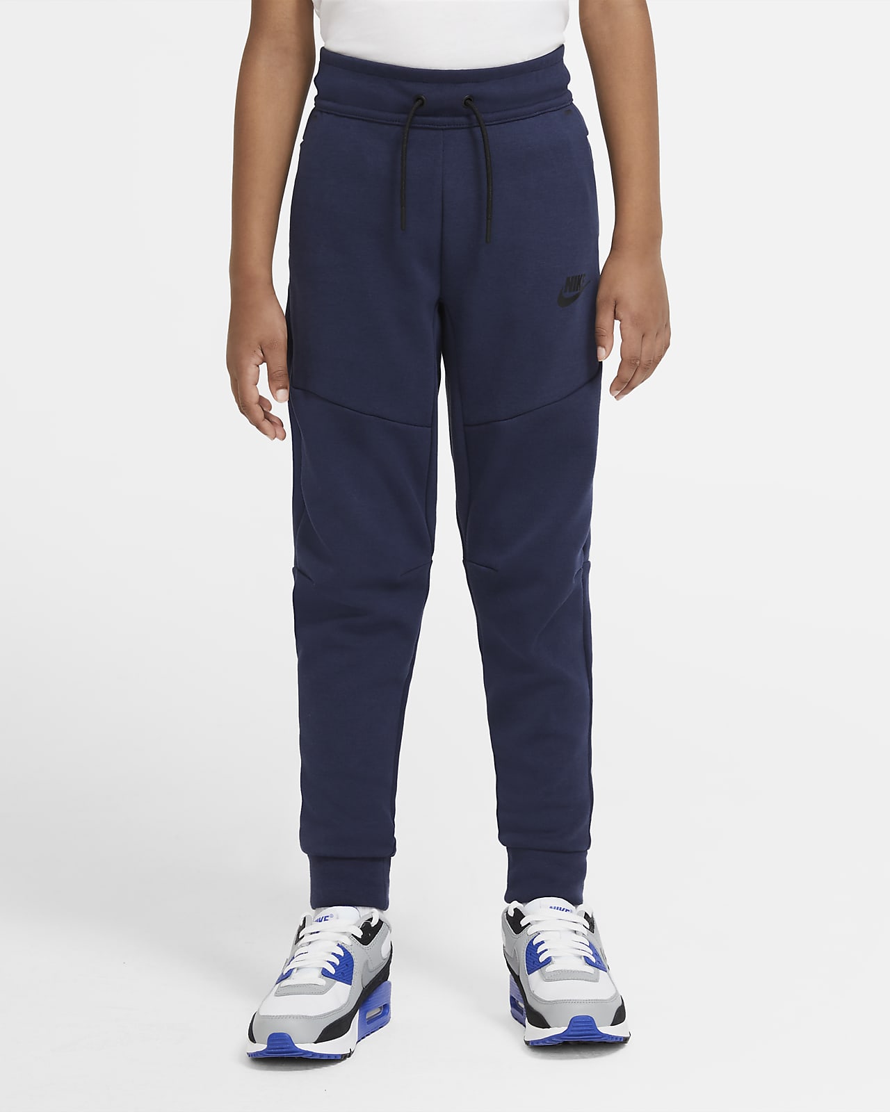 midnight navy tech fleece joggers