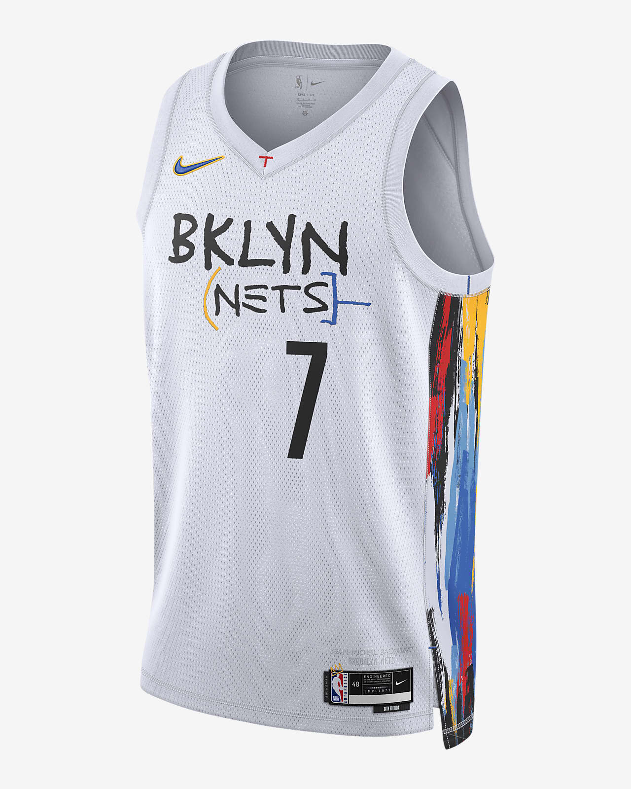 Kevin Durant Brooklyn Nets City Edition Nike Dri-FIT NBA Swingman Trikot
