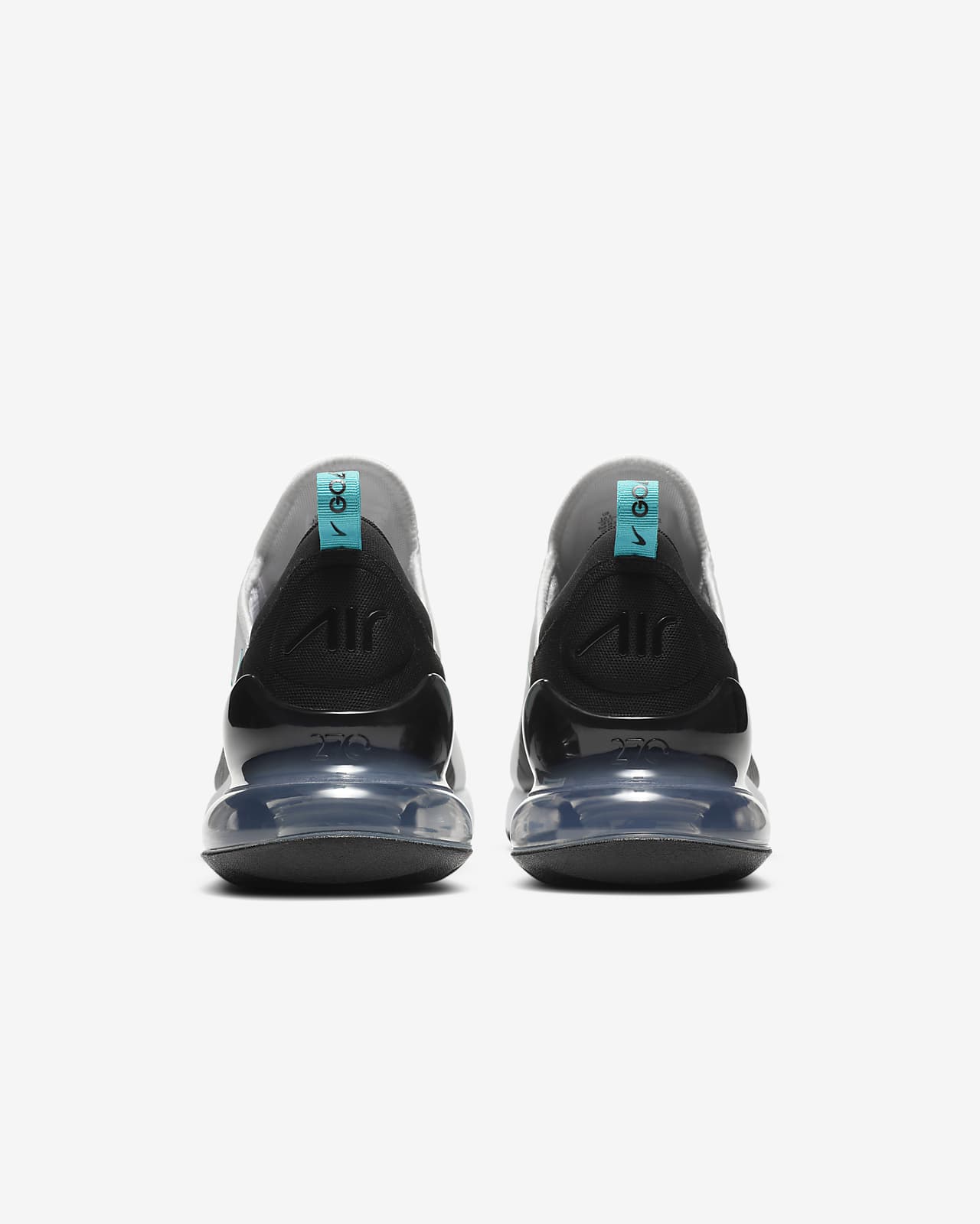 nike air max 270 turquoise and black
