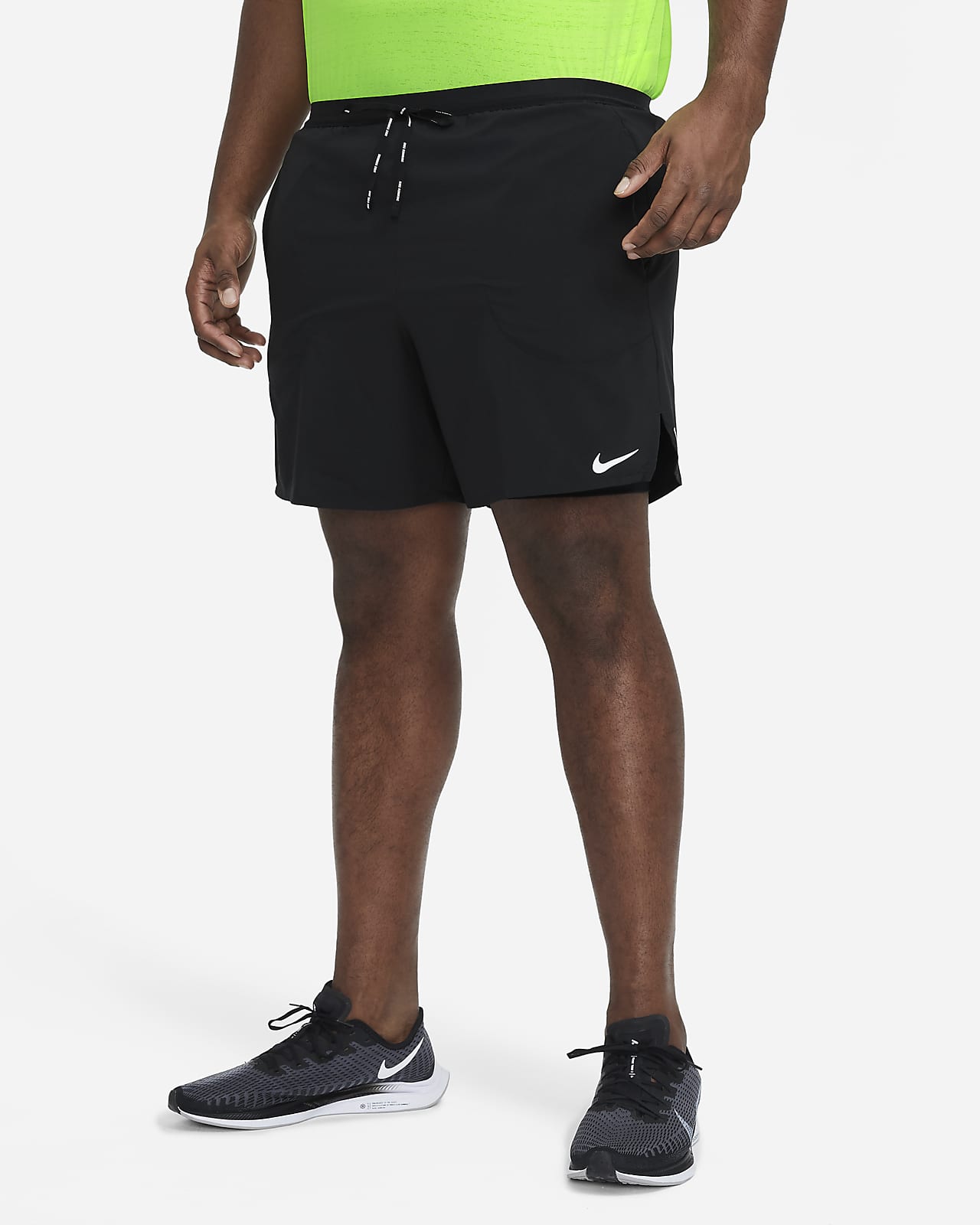 Shorts de running 2 en 1 de 13 cm para hombre Nike Flex Stride
