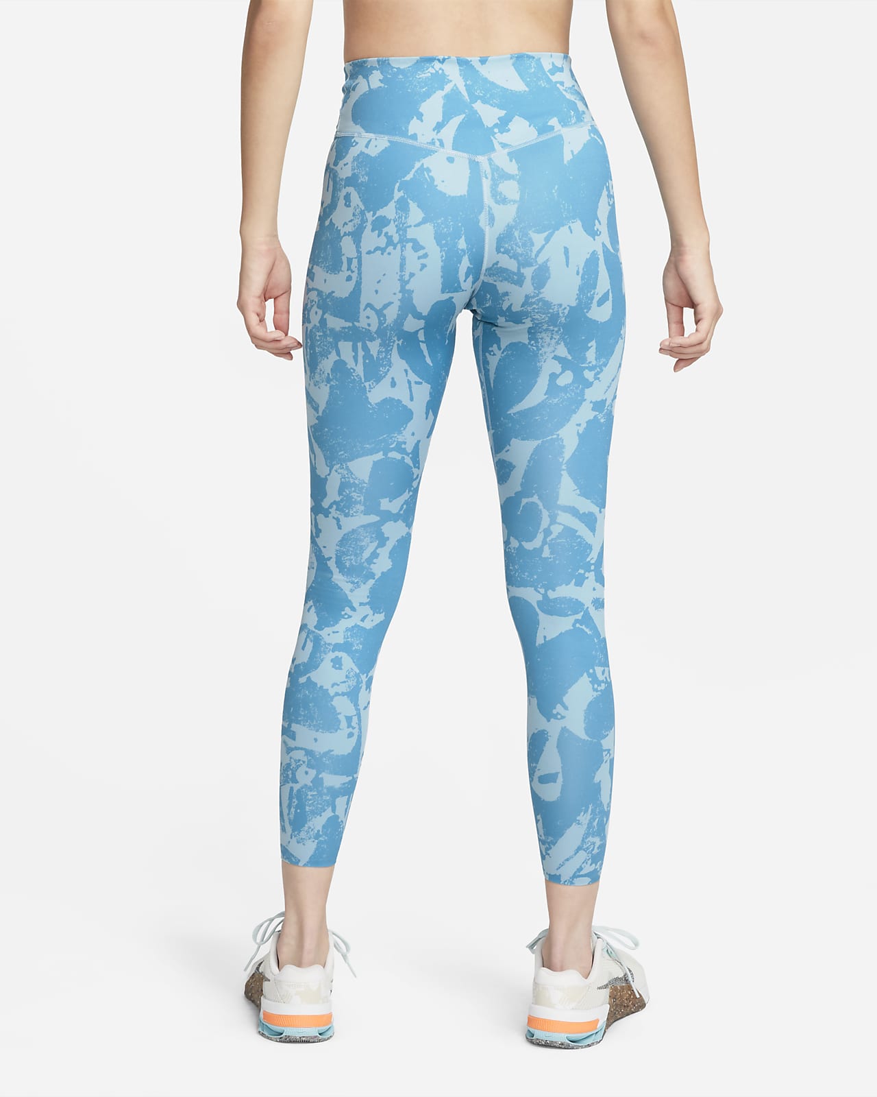 NIKE Women's One Icon Clash Printed Ankle Leggings (Plus Size 3X) NWT MSRP  $60