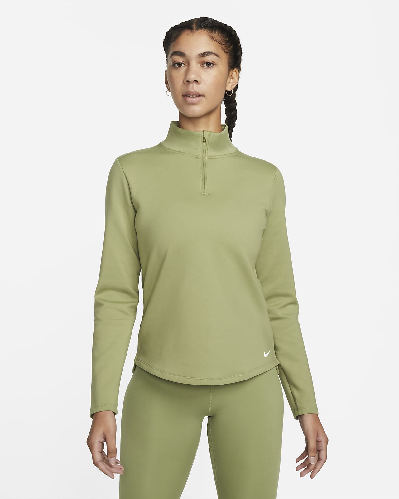 Nike Camiseta de manga larga media cremallera - Mujer. Nike ES