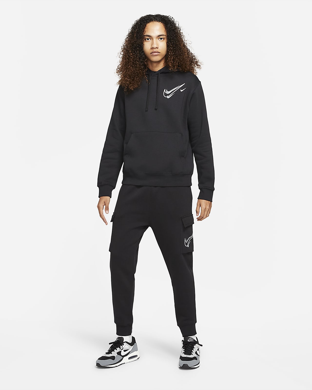 Nike sportswear men's fleece tracksuit Clearance
