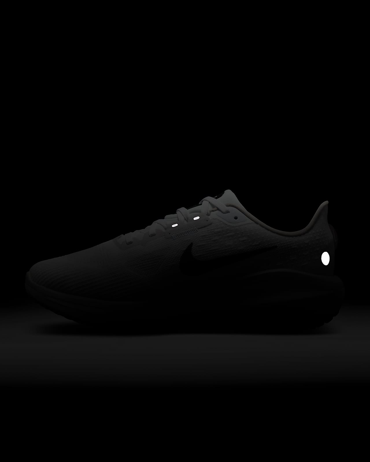 Nike full sale black running shoes