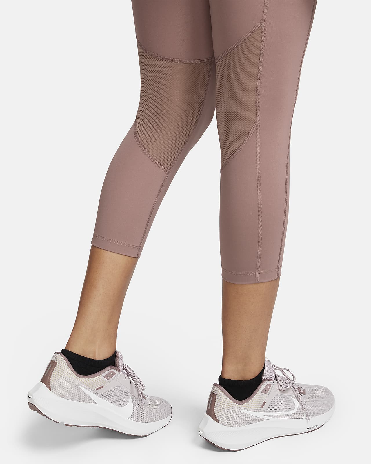 Nike Fast Cropped Ladies Running Leggings Dri Fit Mid Rise Plus Size 2X NWT