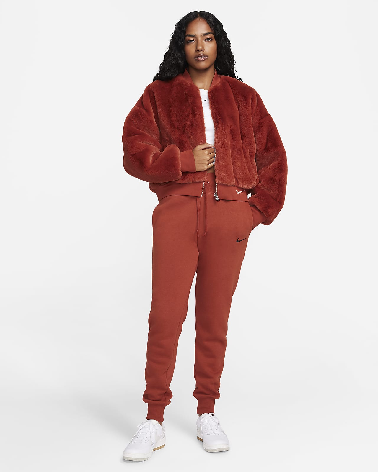 Nike Sportswear Women's Reversible Faux Fur Bomber