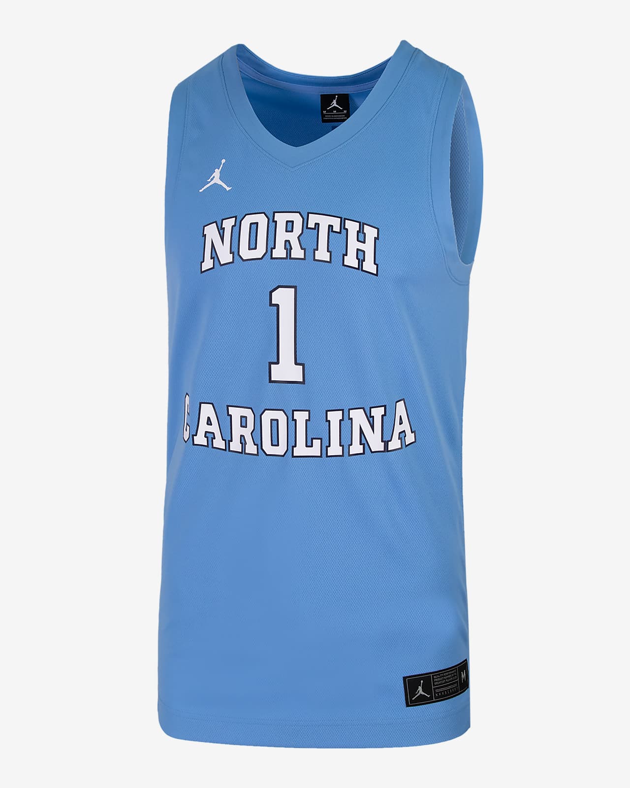 nike north carolina basketball jersey