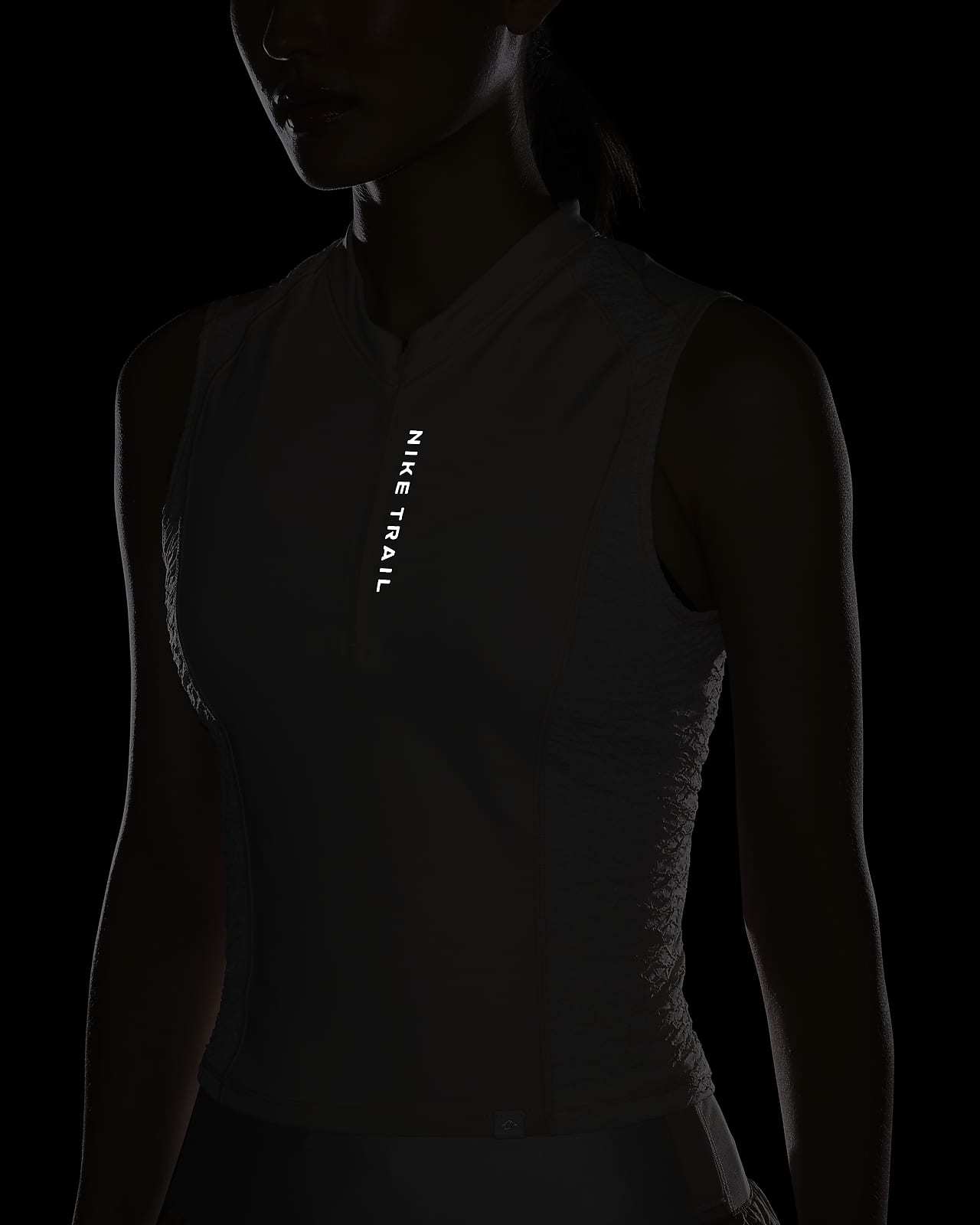 Nike Trail Women's Dri-FIT 1/4-Zip Running Tank Top