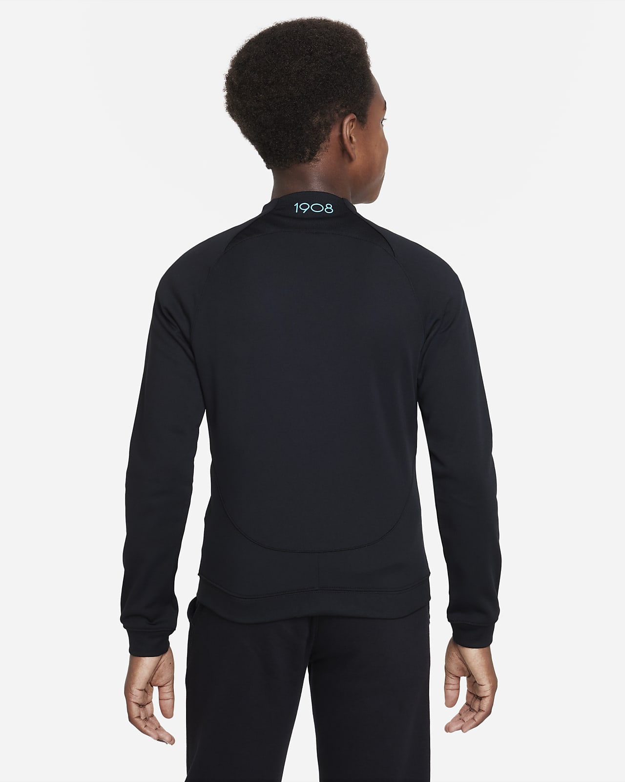 Inter Milan Academy Pro Older Kids' FullZip Knit Football Jacket. Nike PT