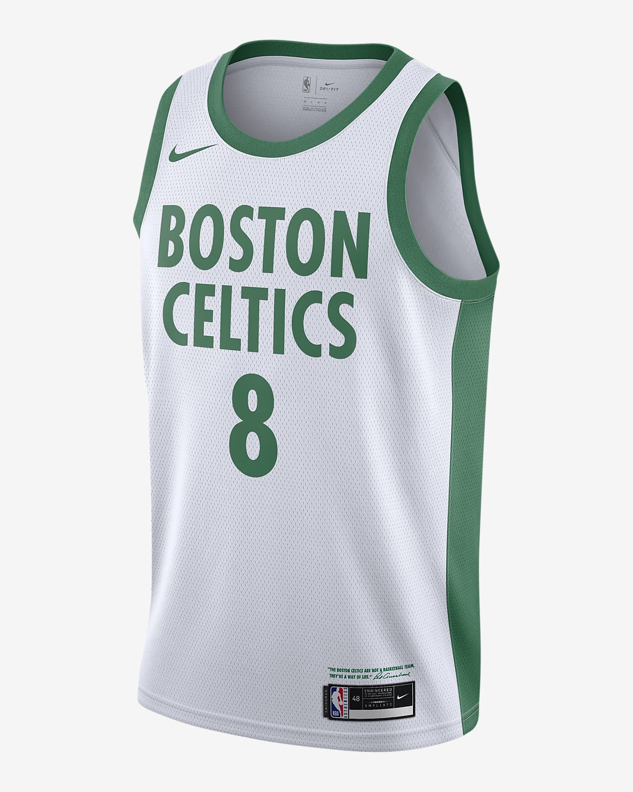 Kemba Walker Boston Celtics City Edition Nike NBA Swingman Jersey