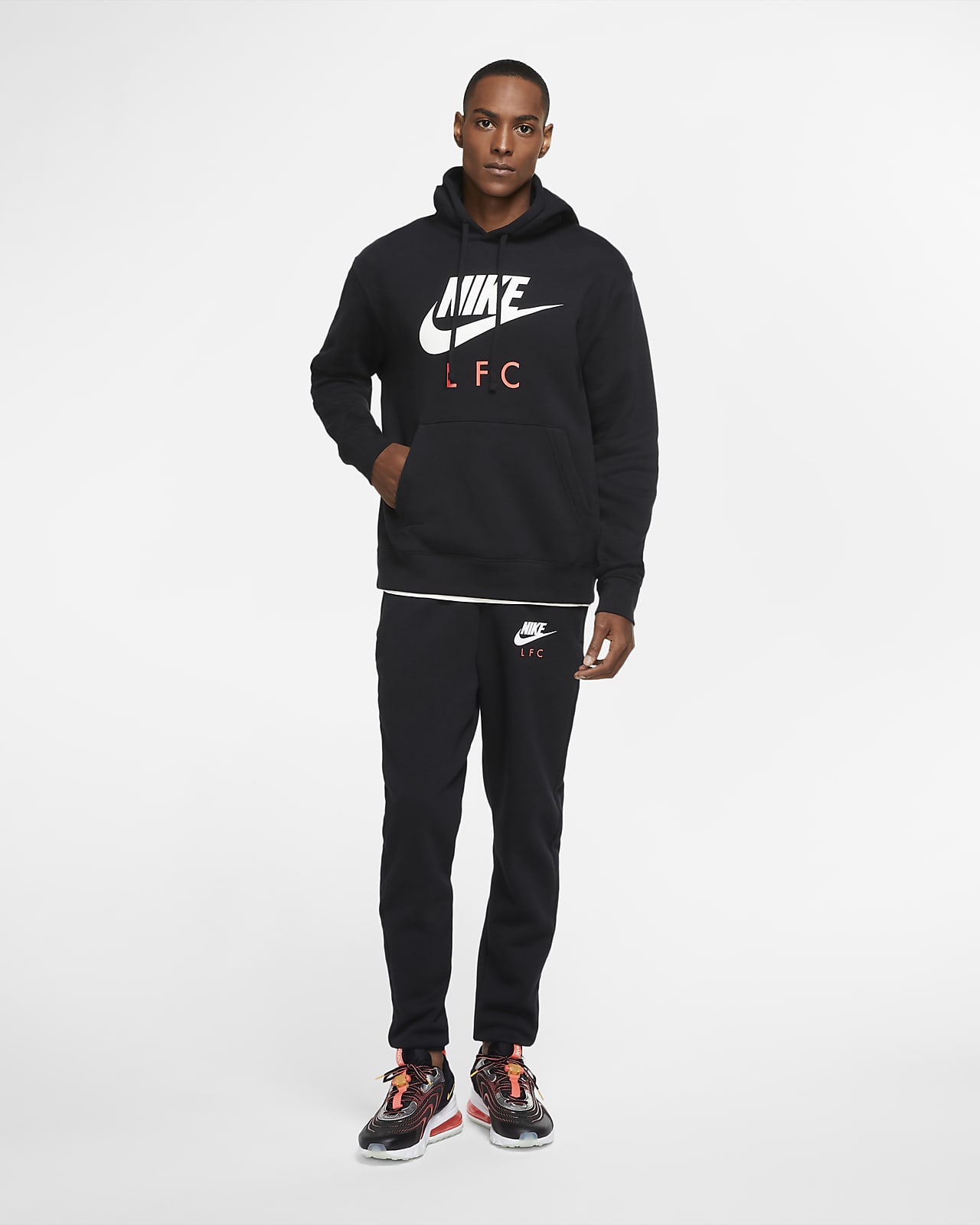 nike liverpool hoodie black