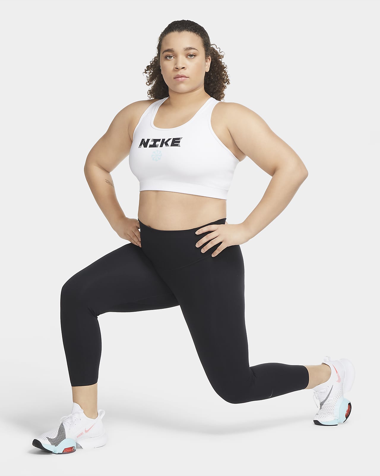 plus size nike victory compression medium support sports bra