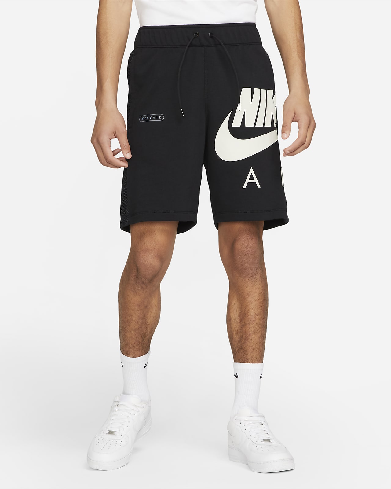 nike air french terry shorts