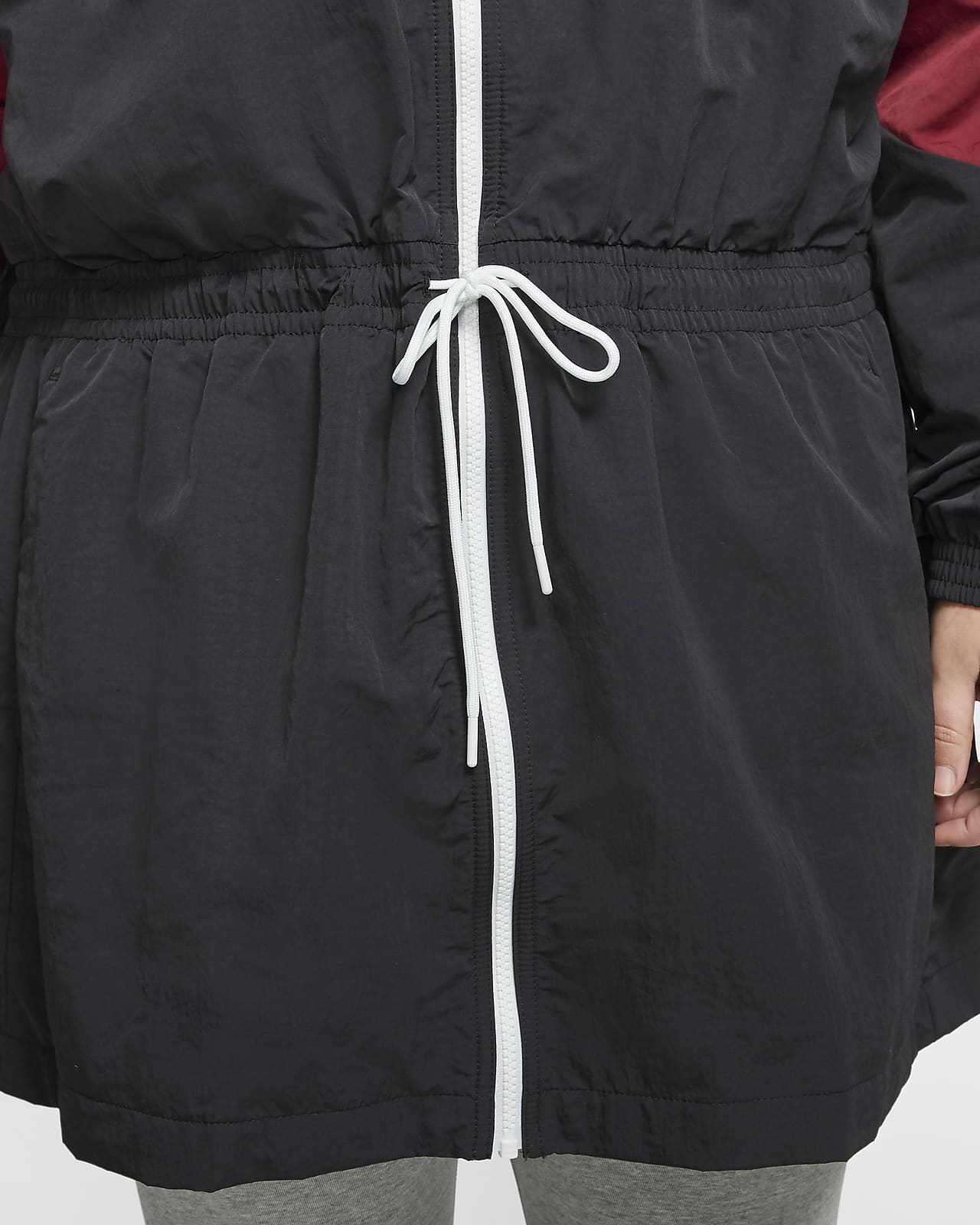 nike woven track top