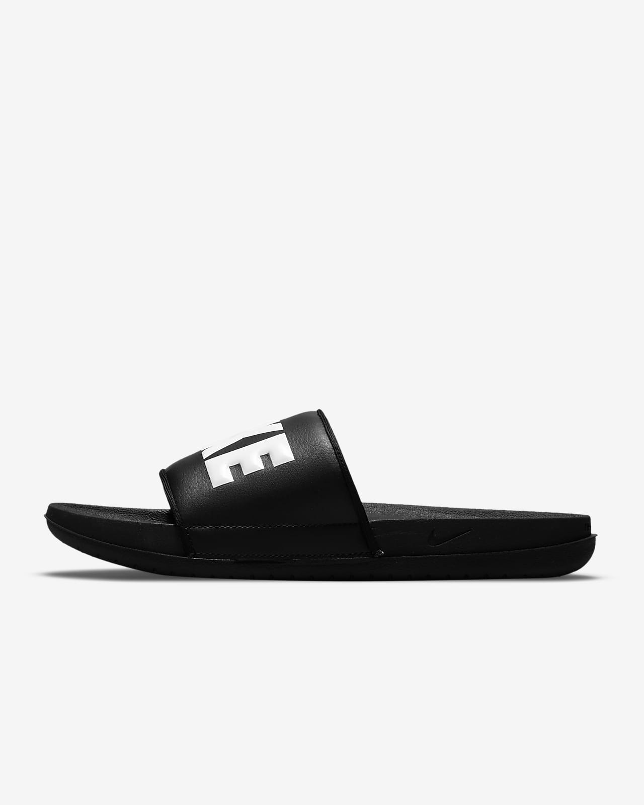 nike offcourt women's slide sandals black