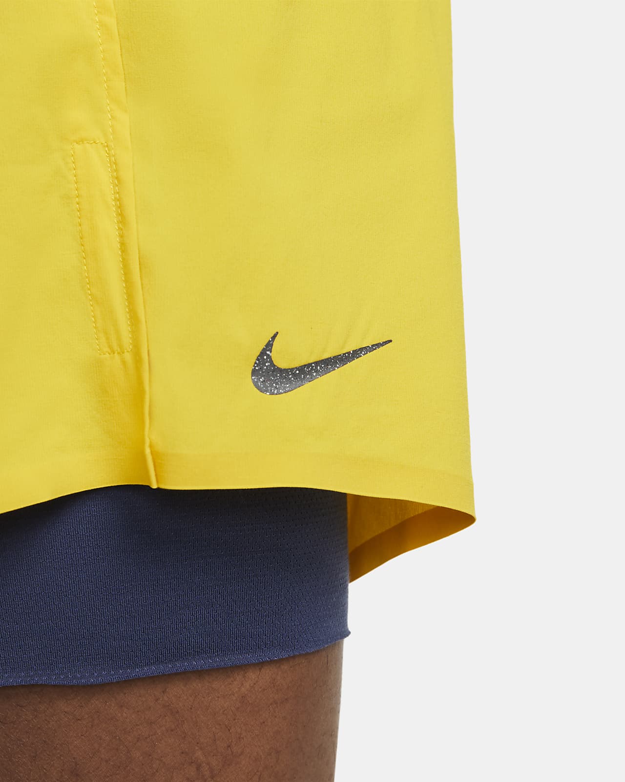 Nike Yoga Hot Yogas Shorts Yellow M
