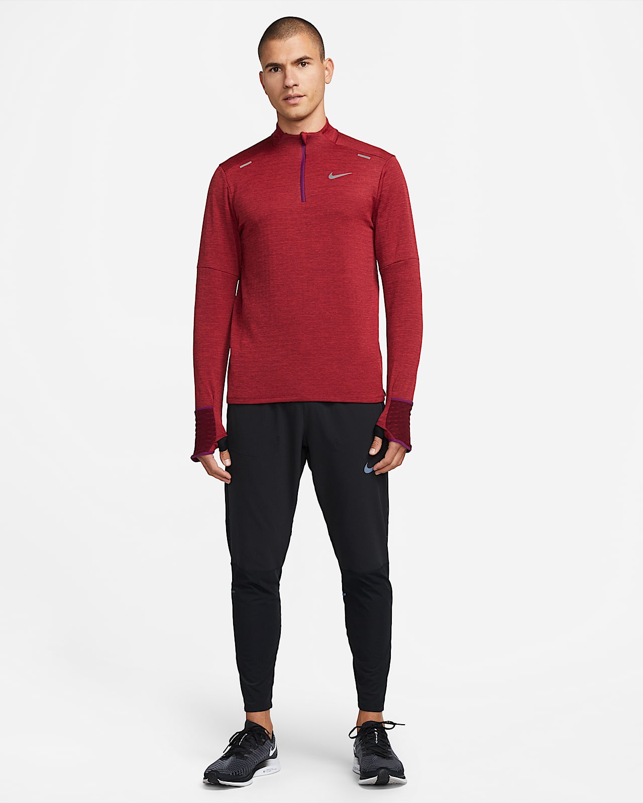 Nike ThermaFIT Repel Men's 1/4Zip Running Top. Nike DK