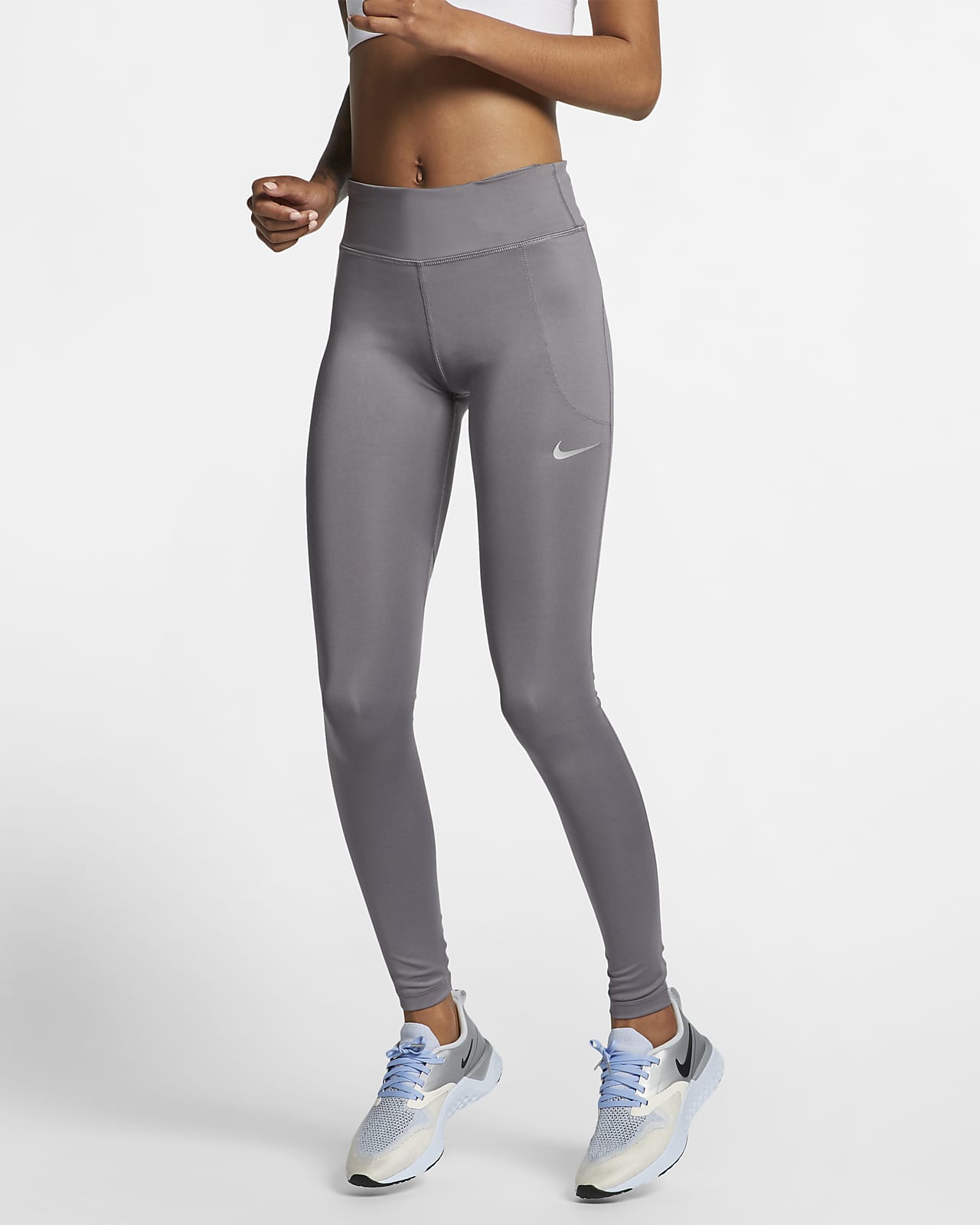 Nike Fast Women's Mid-Rise Running Leggings.