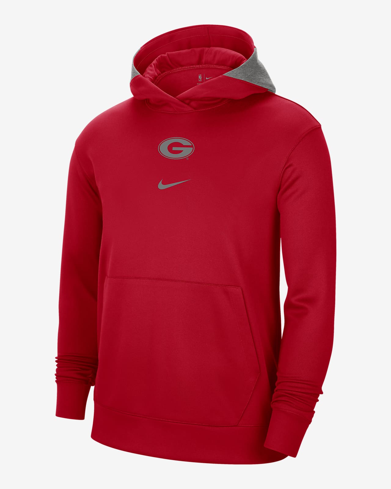 Red nike hot sale hoodie men