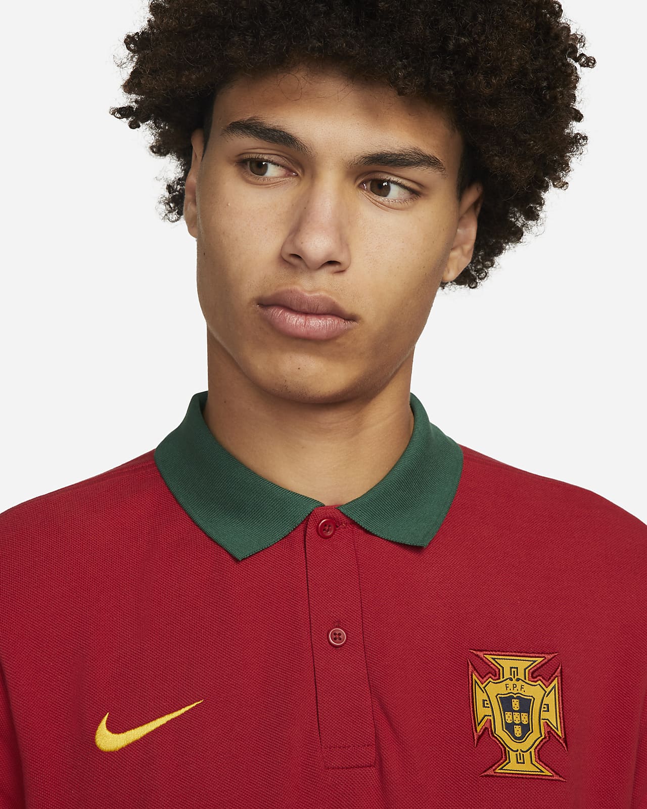 Portugal Polo fútbol Hombre. Nike ES