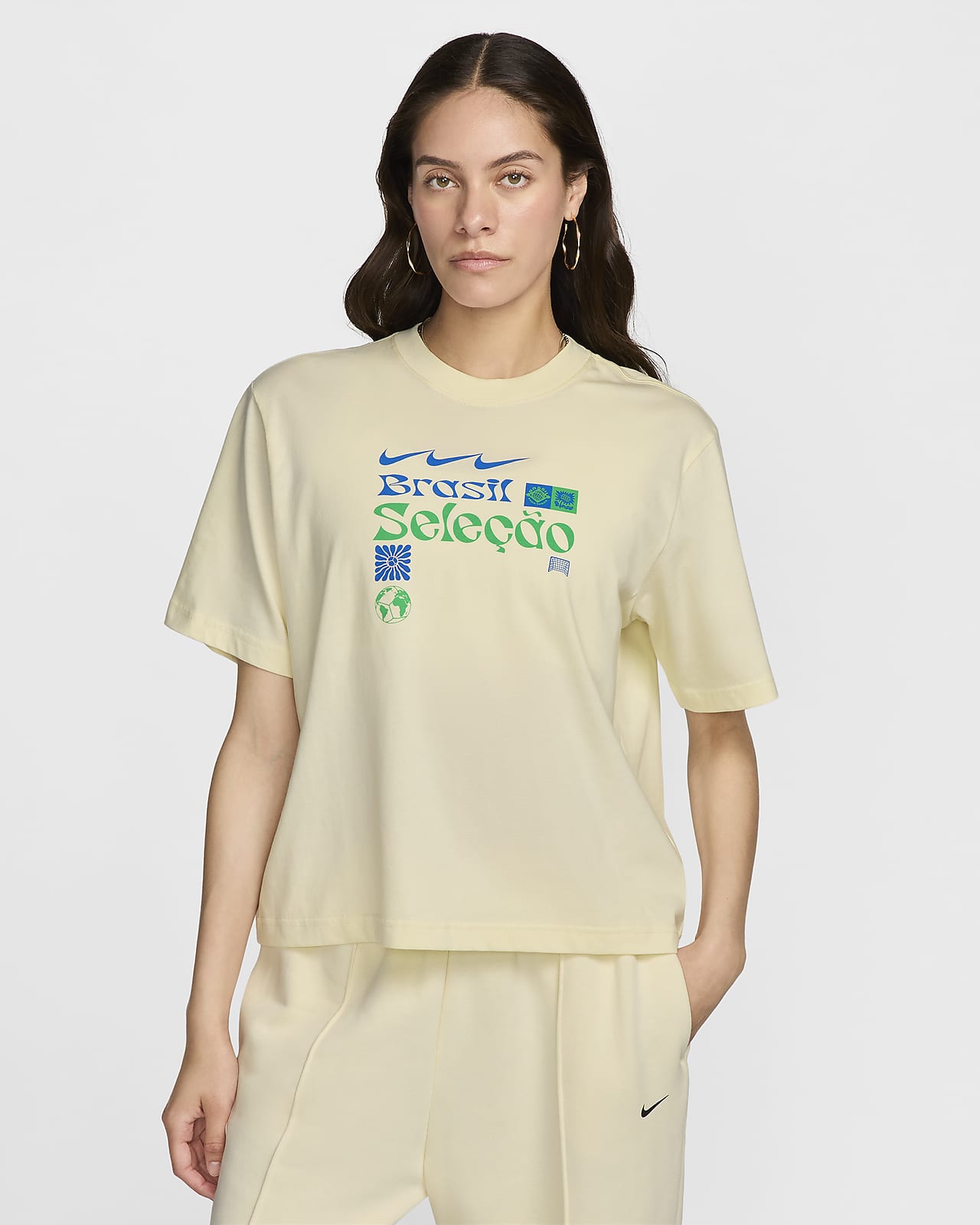 Brazil Women's Nike Soccer T-Shirt