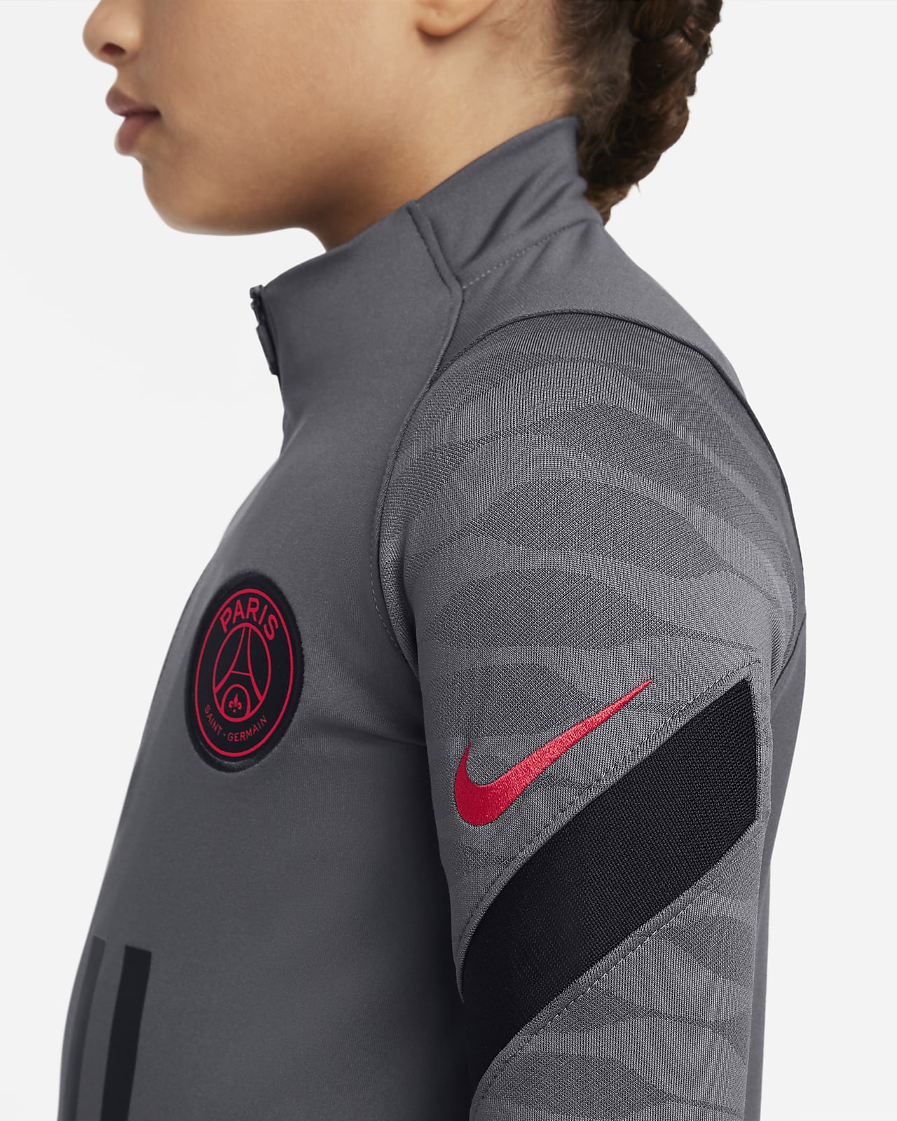 Paris Saint-Germain Strike Nike Dri-FIT voetbaltrainingstop voor kids. Nike  NL