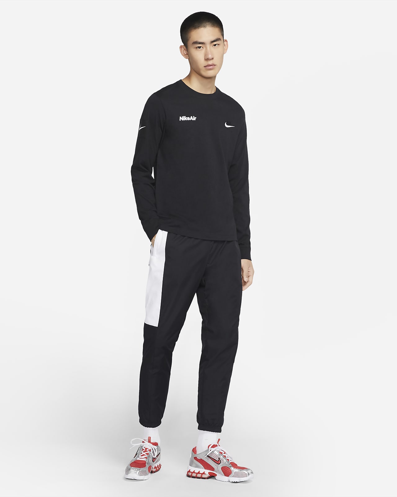 Nike Sportswear Men's Long-Sleeve T-Shirt. Nike JP