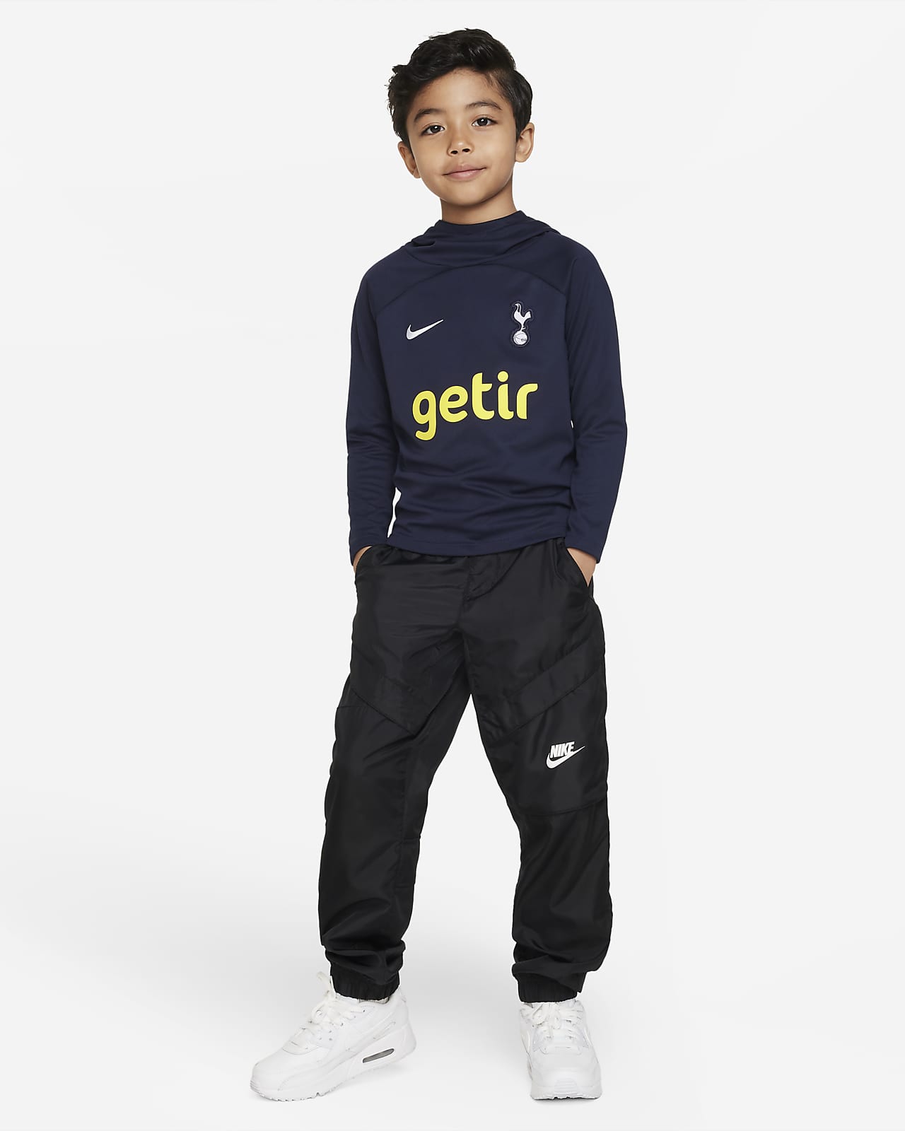 løgner indlæg Ti år Tottenham Hotspur Academy Pro Younger Kids' Nike Dri-FIT Pullover Hoodie.  Nike LU