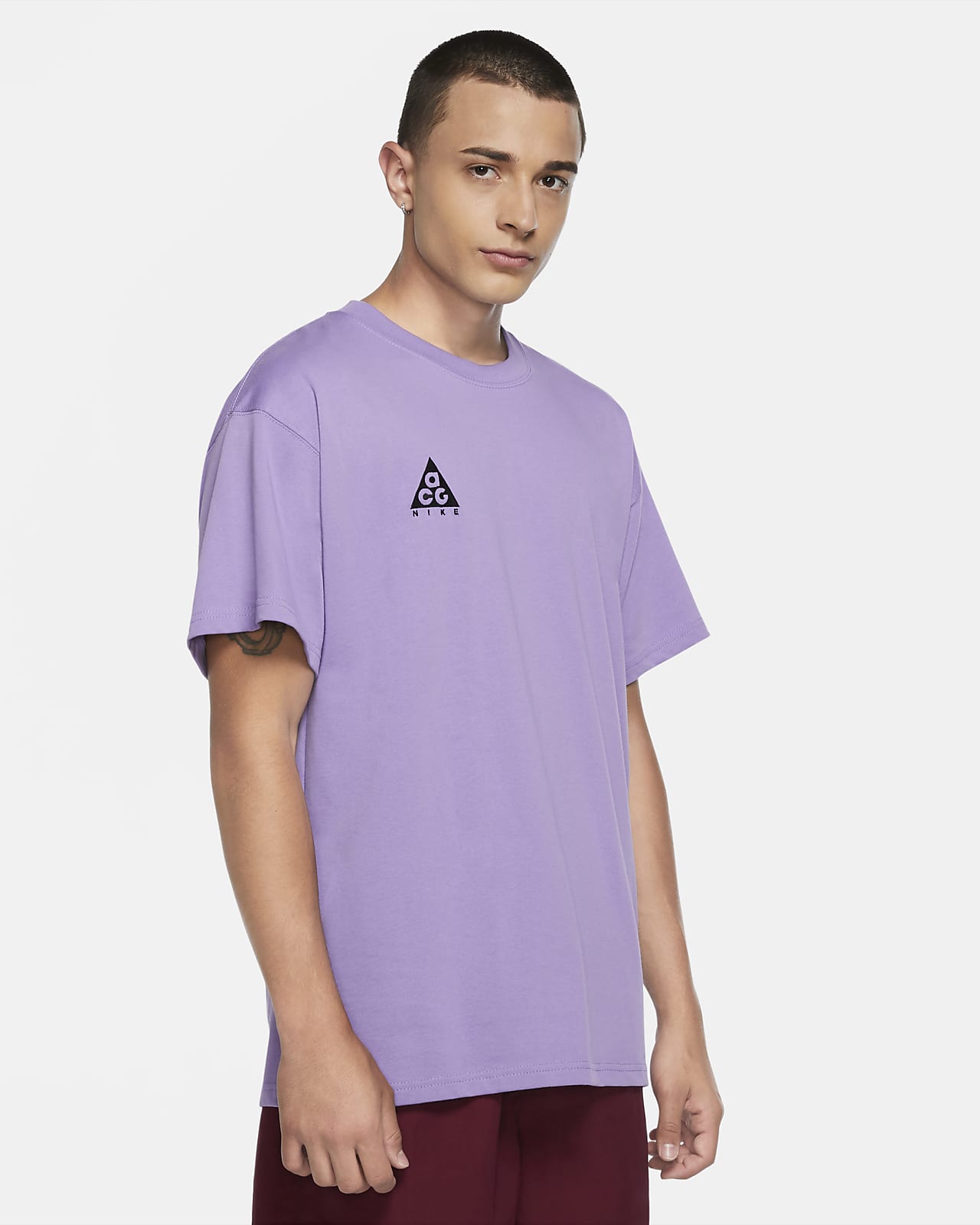 nike shirt purple