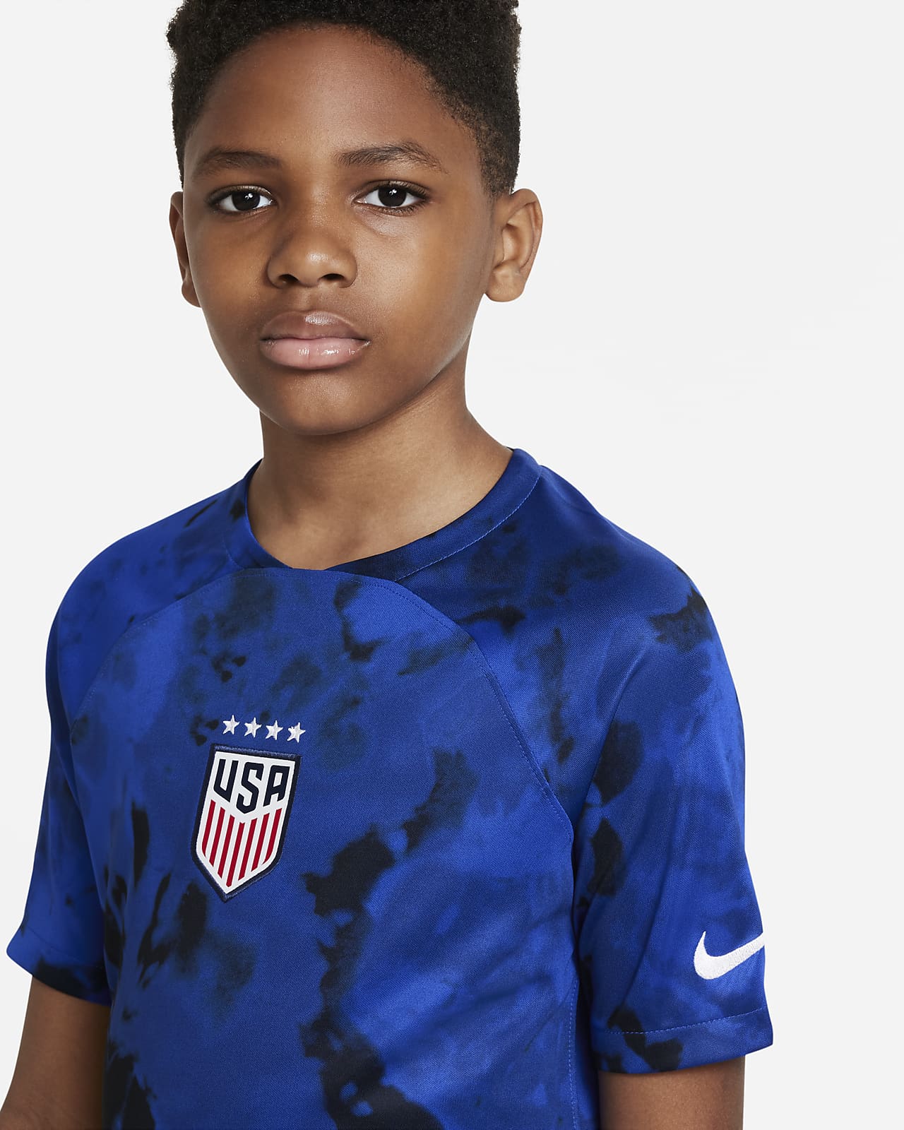 USMNT 2023 Stadium Home Big Kids' (Boys') Nike Dri-Fit Soccer Jersey